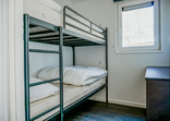 Slaapkamer met stappelbed
